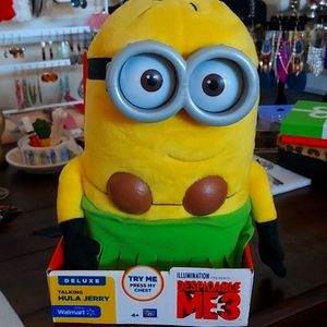 Despicable  M3 Talking Hula Jerry Large in sz.